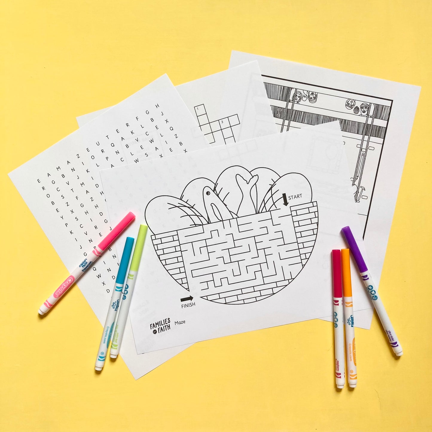 Miracles of Jesus Worksheets