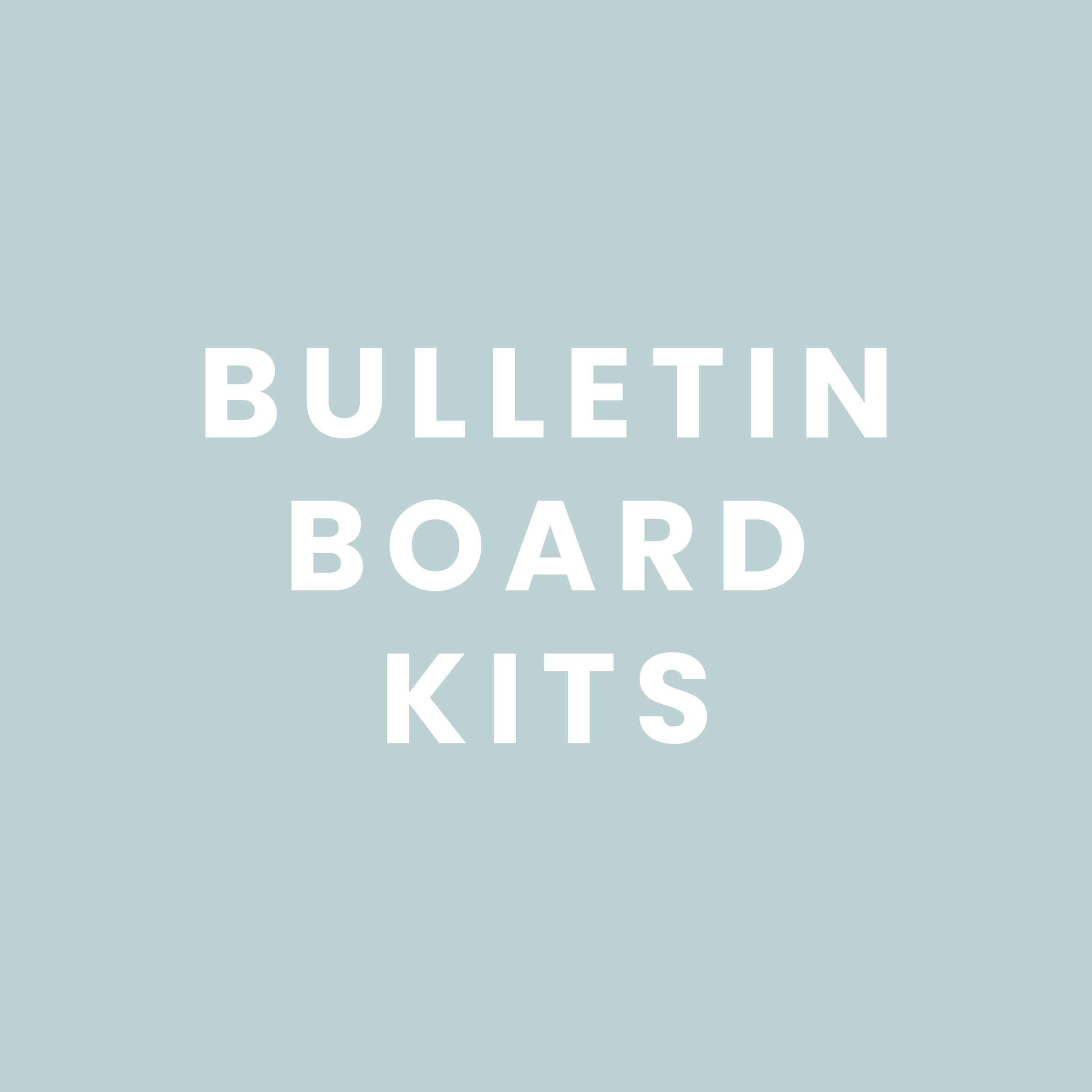 Bulletin Board Kits Families Of Faith