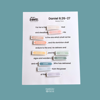 Life of Daniel Bible Study Kit