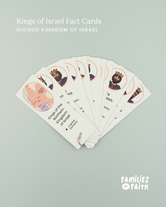 Kings of Israel Fact Cards