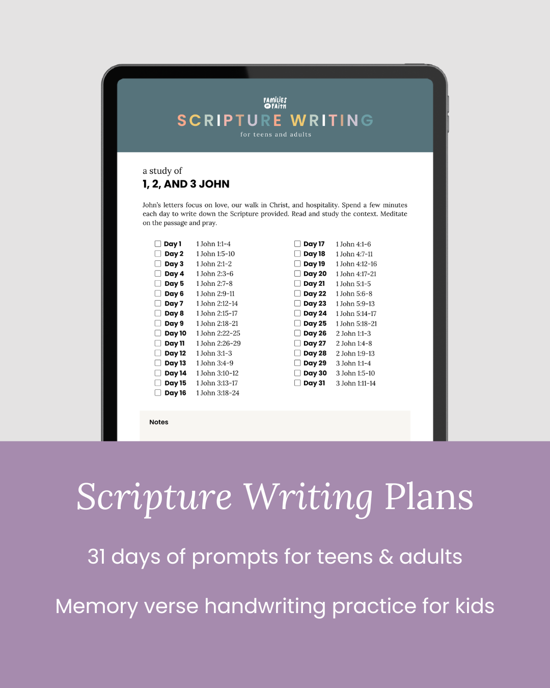 Letters to Christians Bible Study Kit