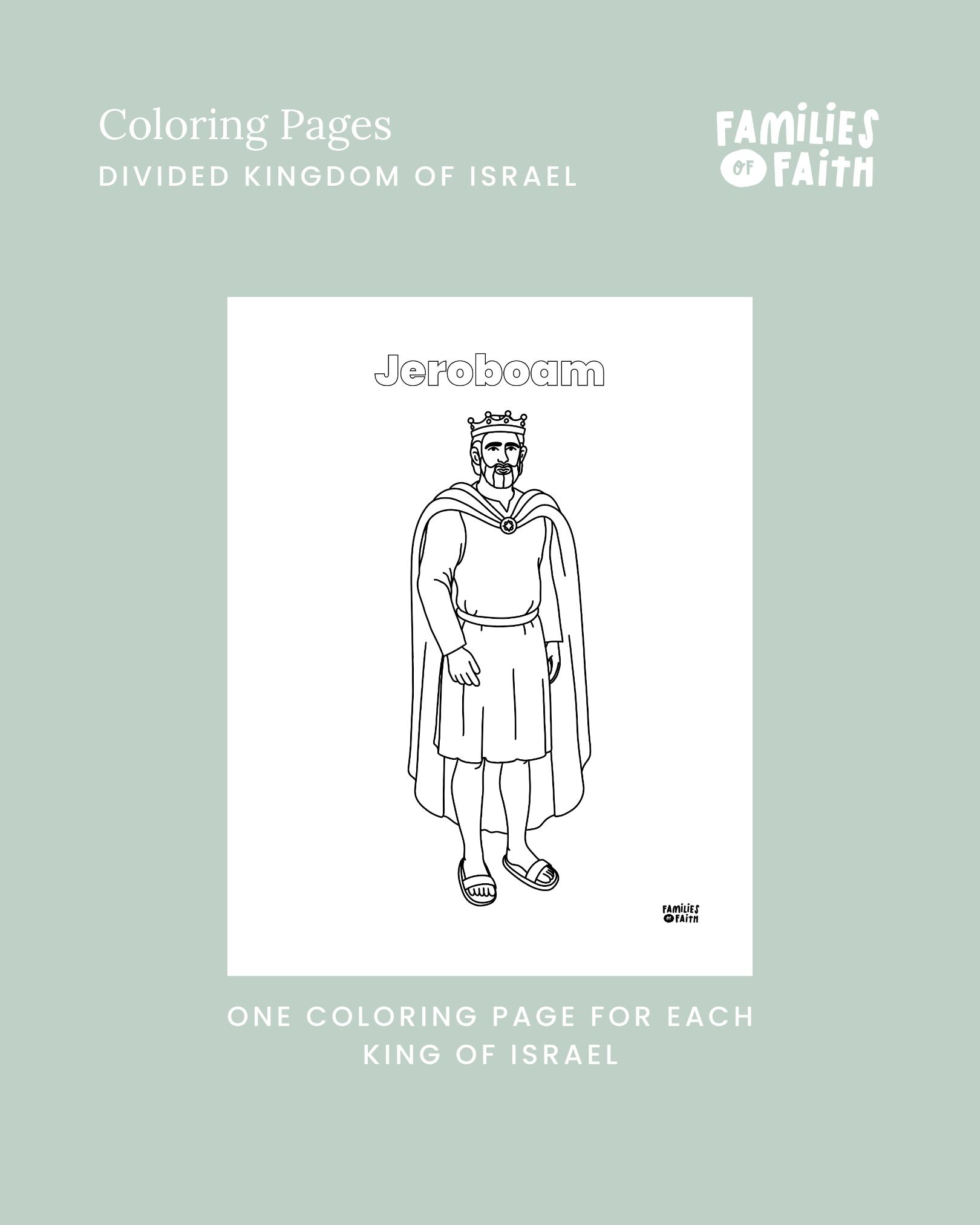 Divided Kingdom of Israel Bible Study Kit
