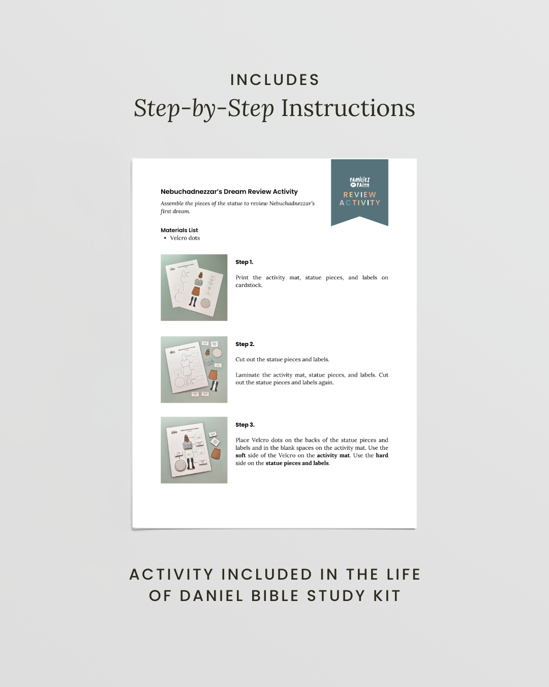 Nebuchadnezzar’s Dream Review Activity