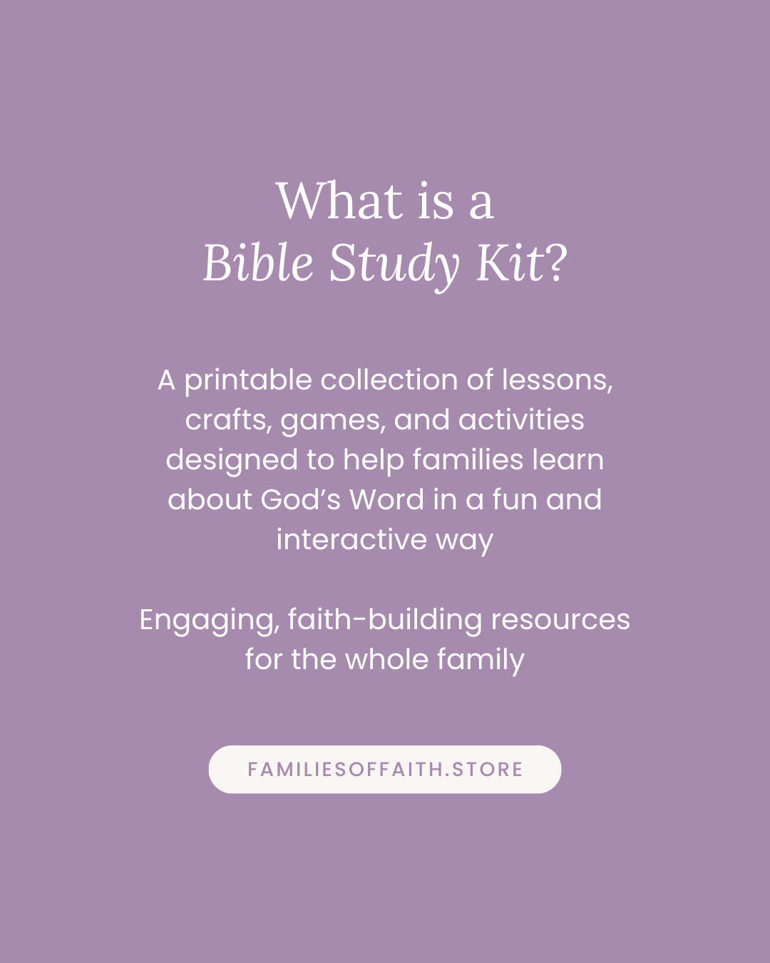 Letters to Christians Bible Study Kit