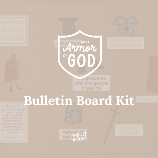 Armor of God Bulletin Board Kit