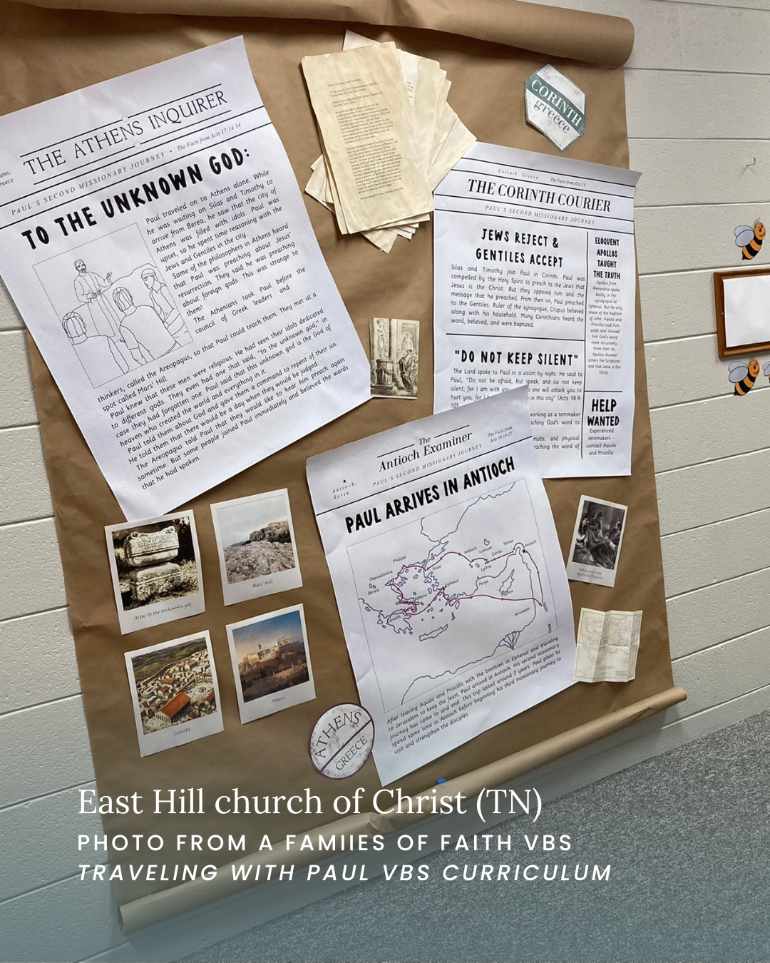 Vacation Bible School - Traveling with Paul
