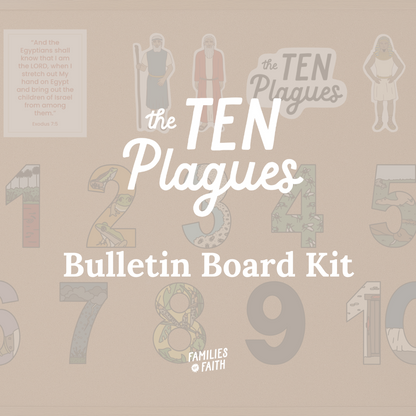 Ten Plagues Bulletin Board Kit