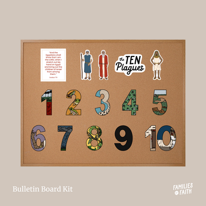 Ten Plagues Bulletin Board Kit