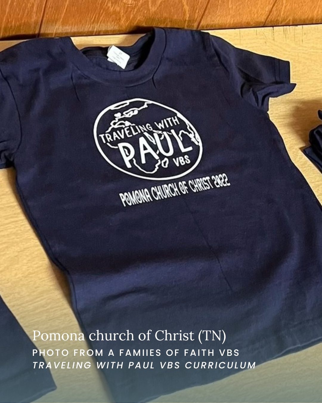 Vacation Bible School - Traveling with Paul