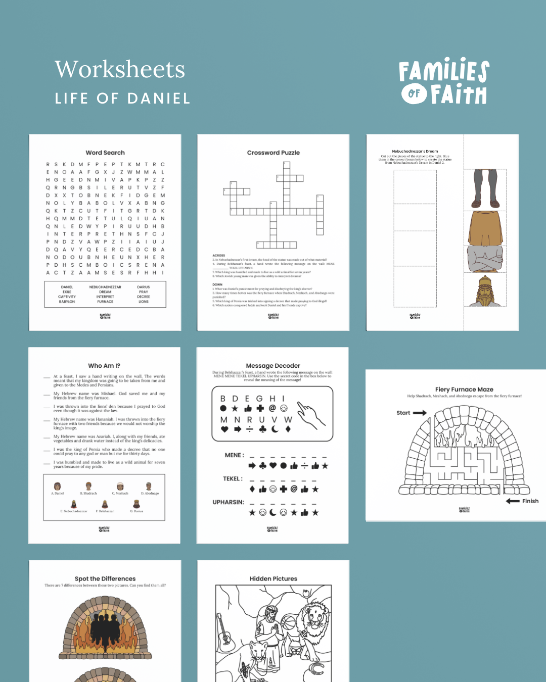 Life of Daniel Bible Study Kit