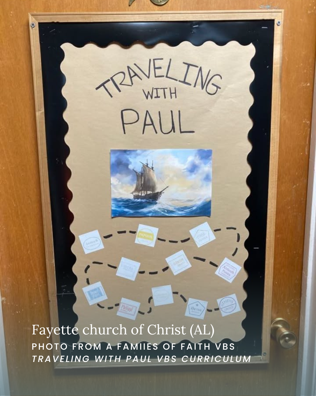 Vacation Bible School - Traveling with Paul