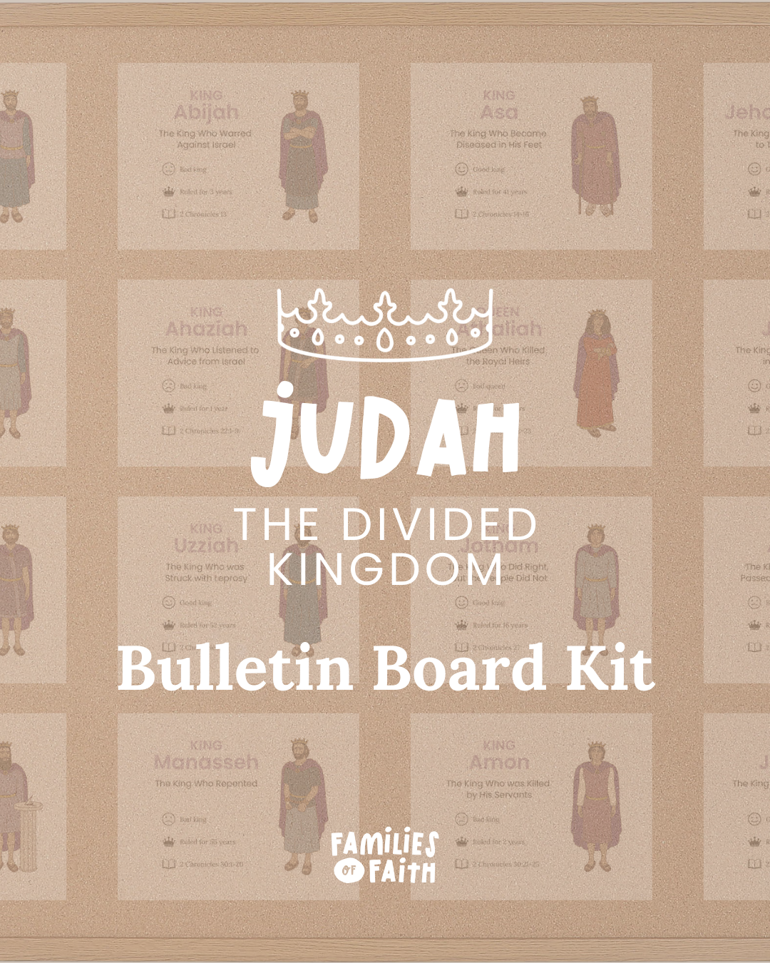 Kings of Judah Bulletin Board Kit