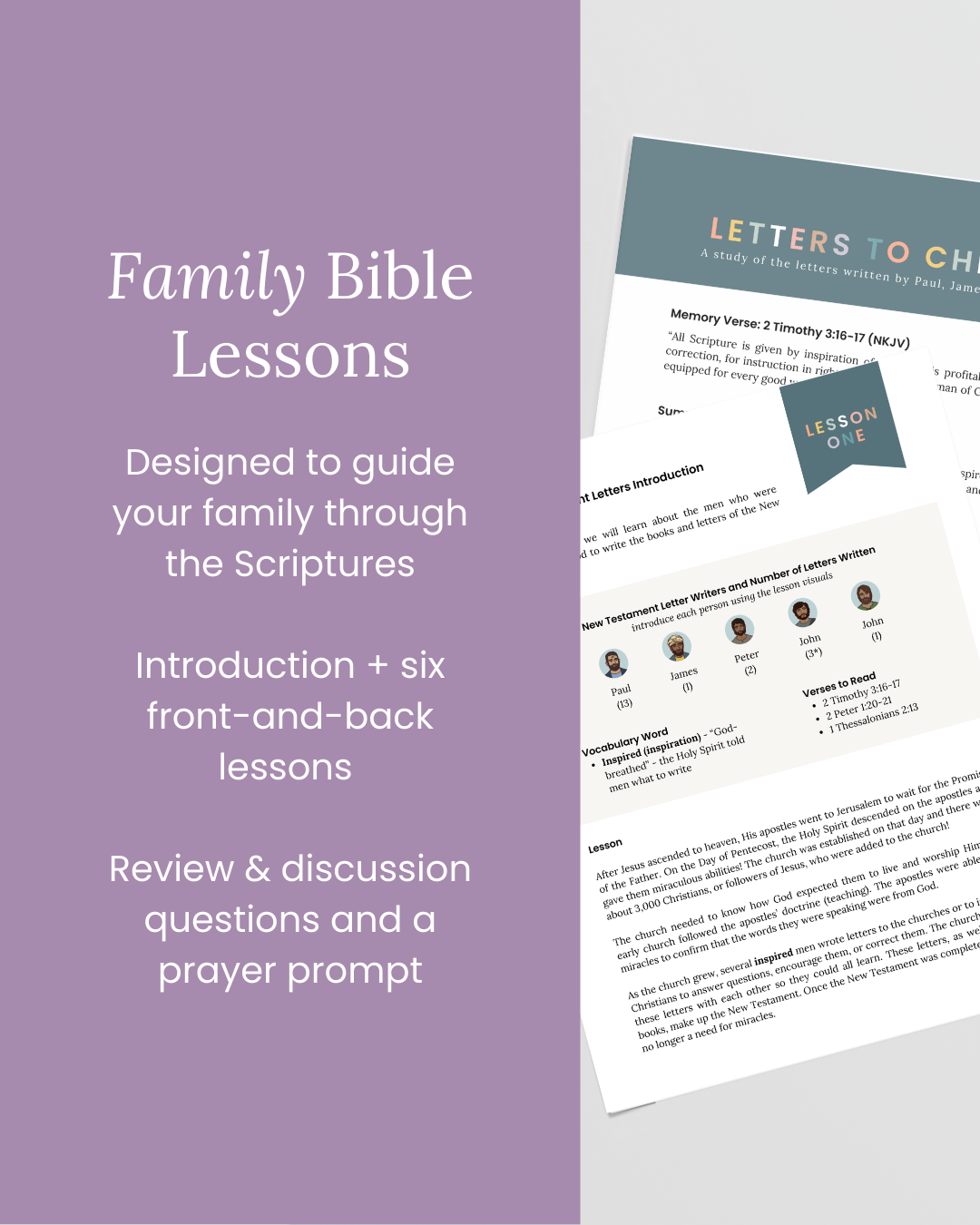 Letters to Christians Bible Study Kit
