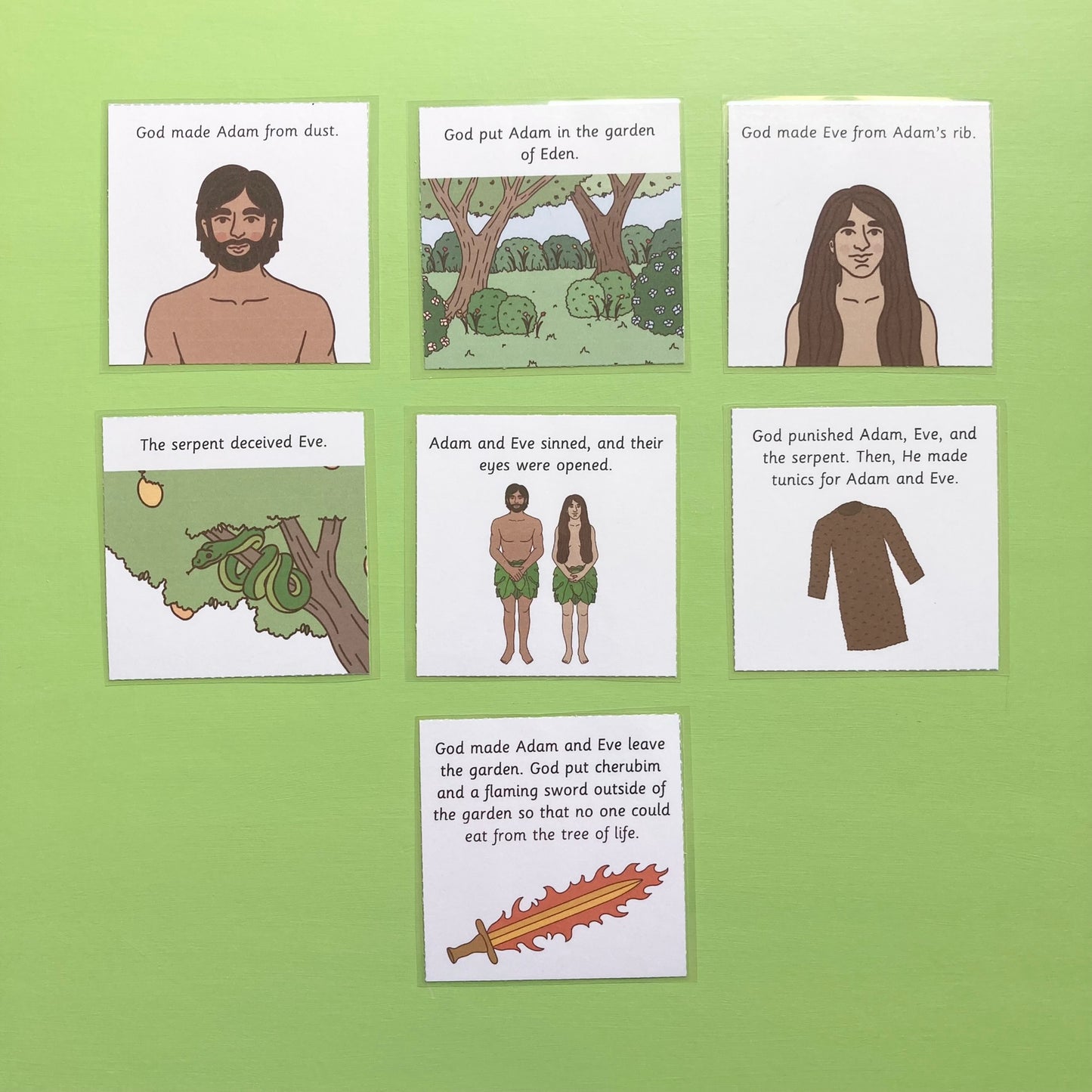 Adam and Eve Sequencing Activity