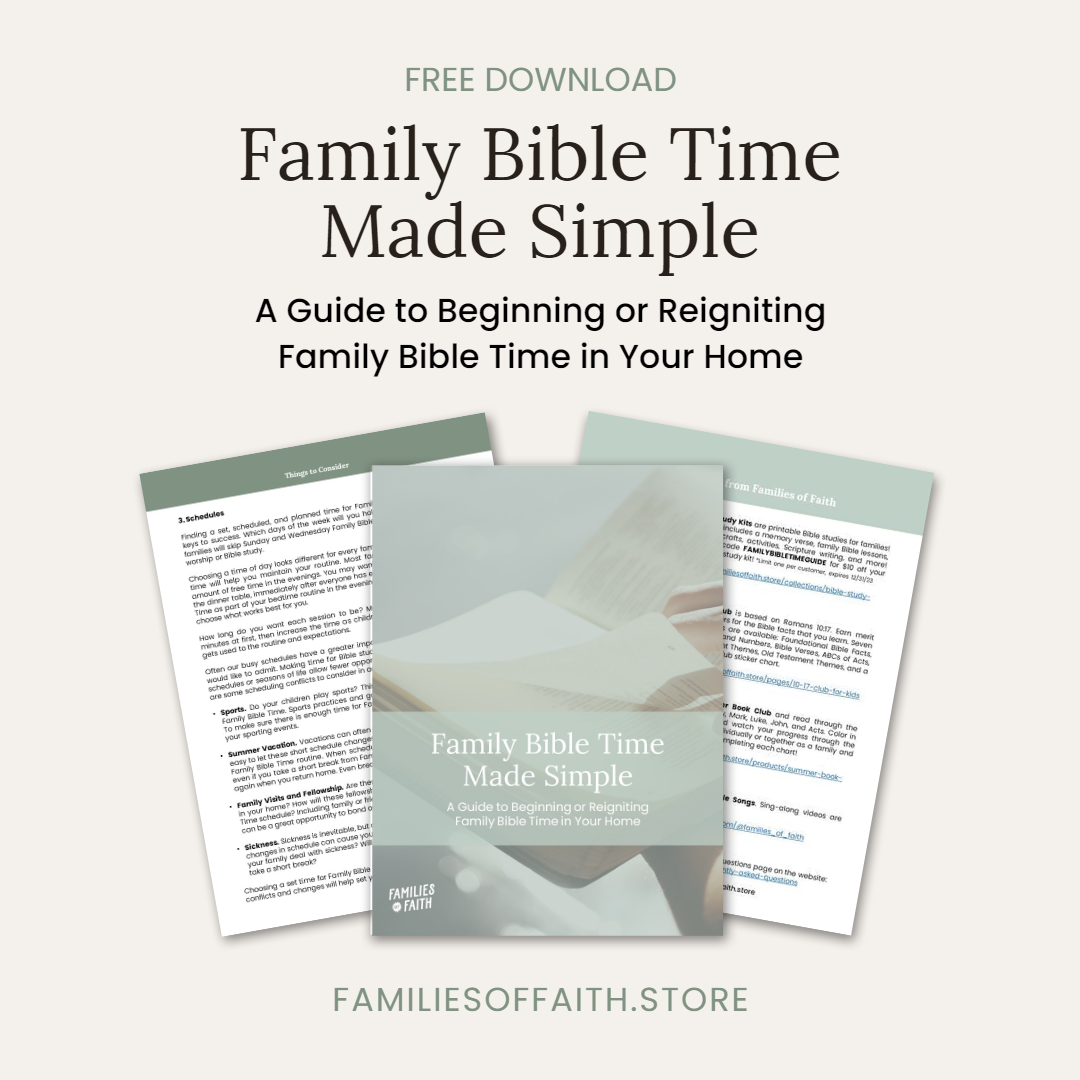 Family Bible Time Guide