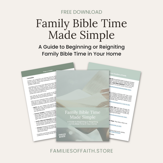 Family Bible Time Guide