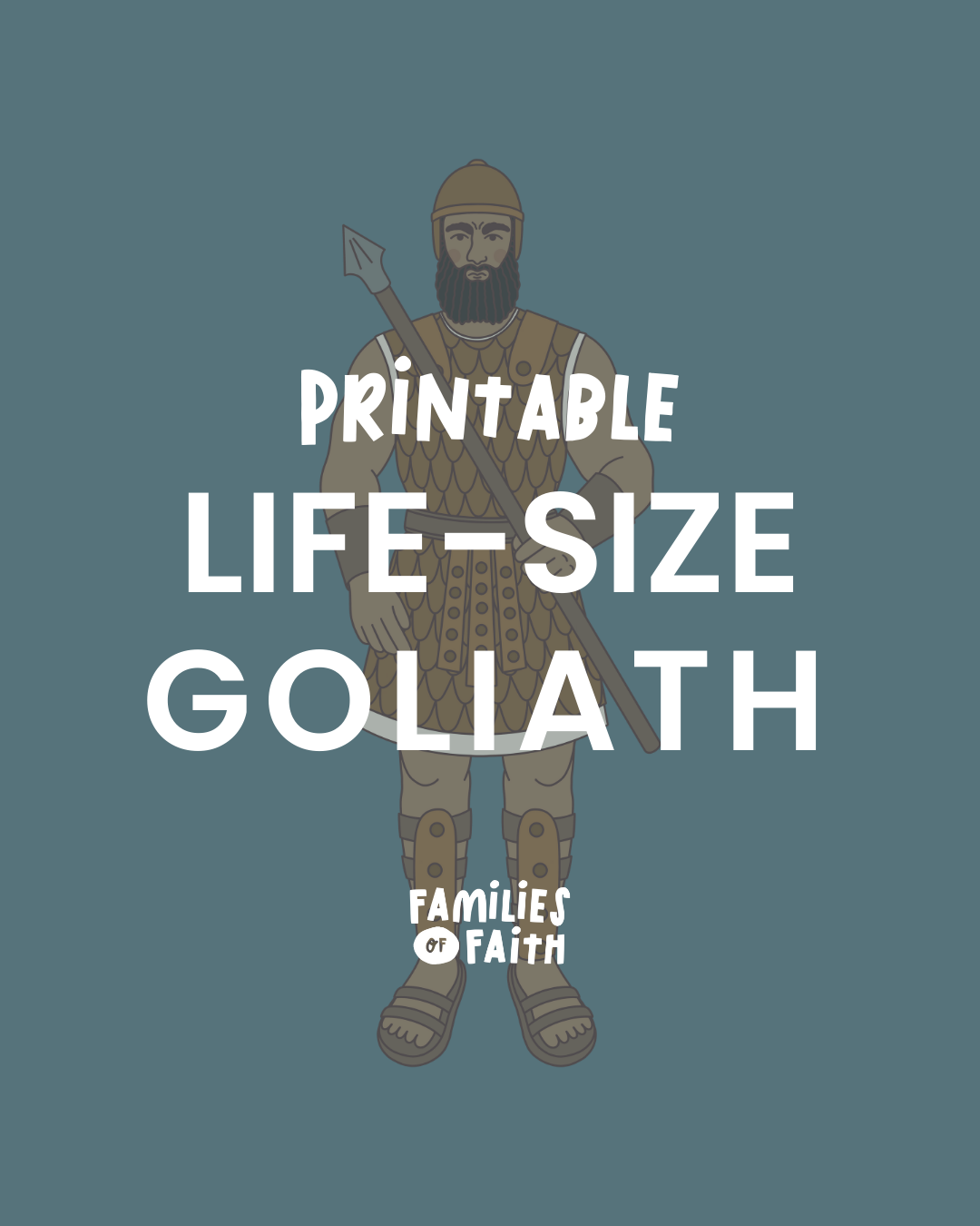 Life-Size Goliath Bible Figure