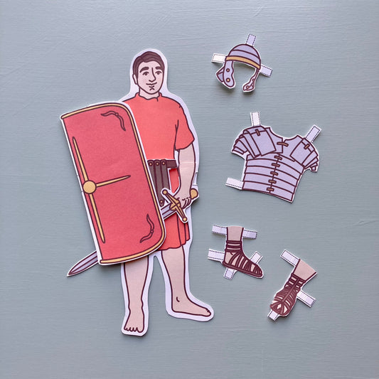 Armor of God Paper Doll