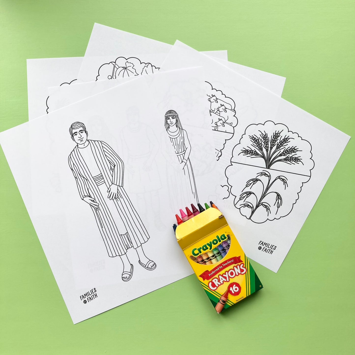 Life of Joseph Coloring Pages