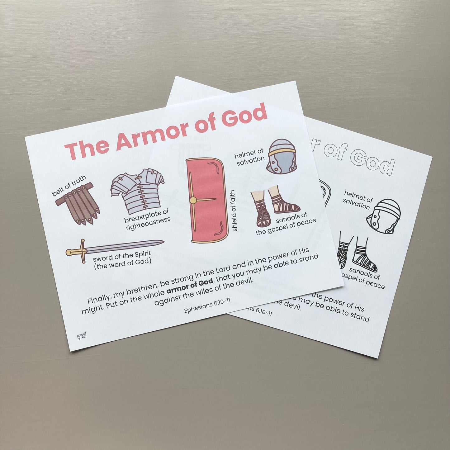 Armor of God Review Posters