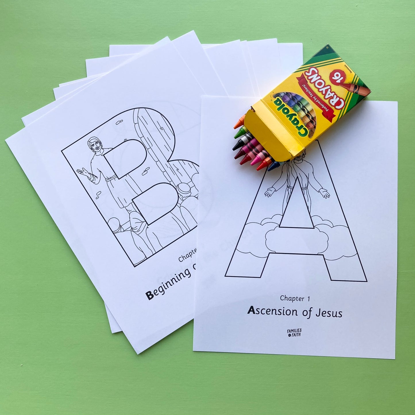 ABCs of Acts Coloring Pages – Families of Faith