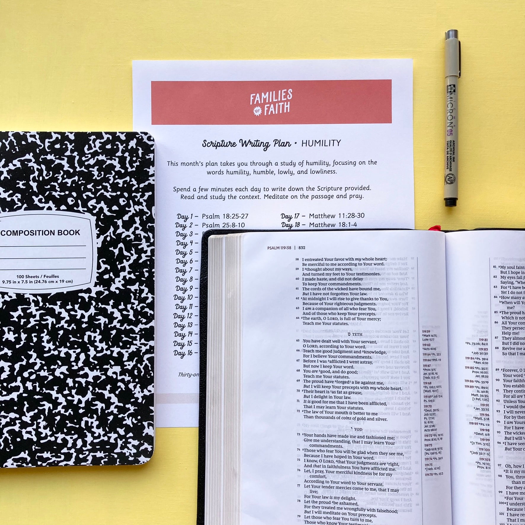 Life of Moses Bible Study Kit