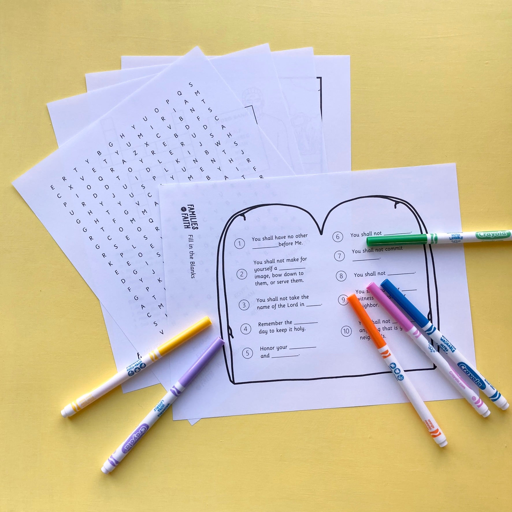 Life of Moses Bible Study Kit