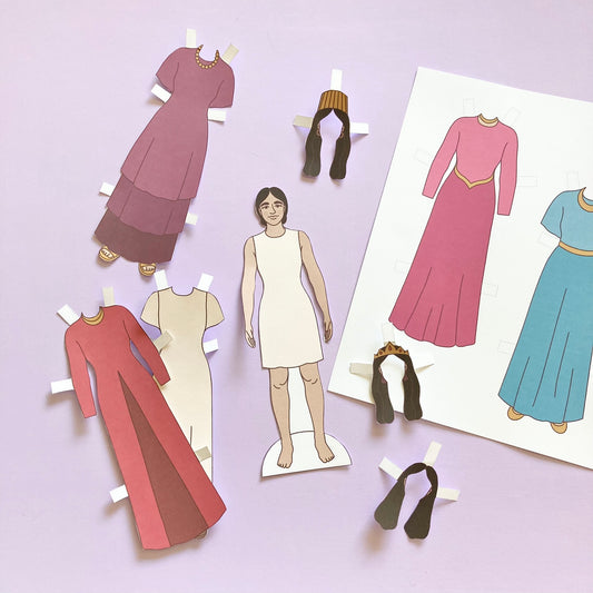 Esther Paper Doll