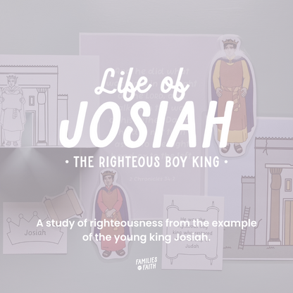 Life of Josiah Bible Study Kit