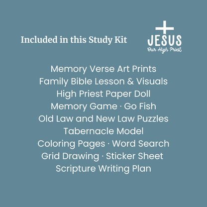 Jesus Our High Priest Bible Study Kit