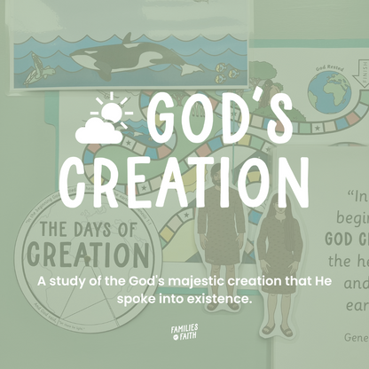 God's Creation Bible Study Kit