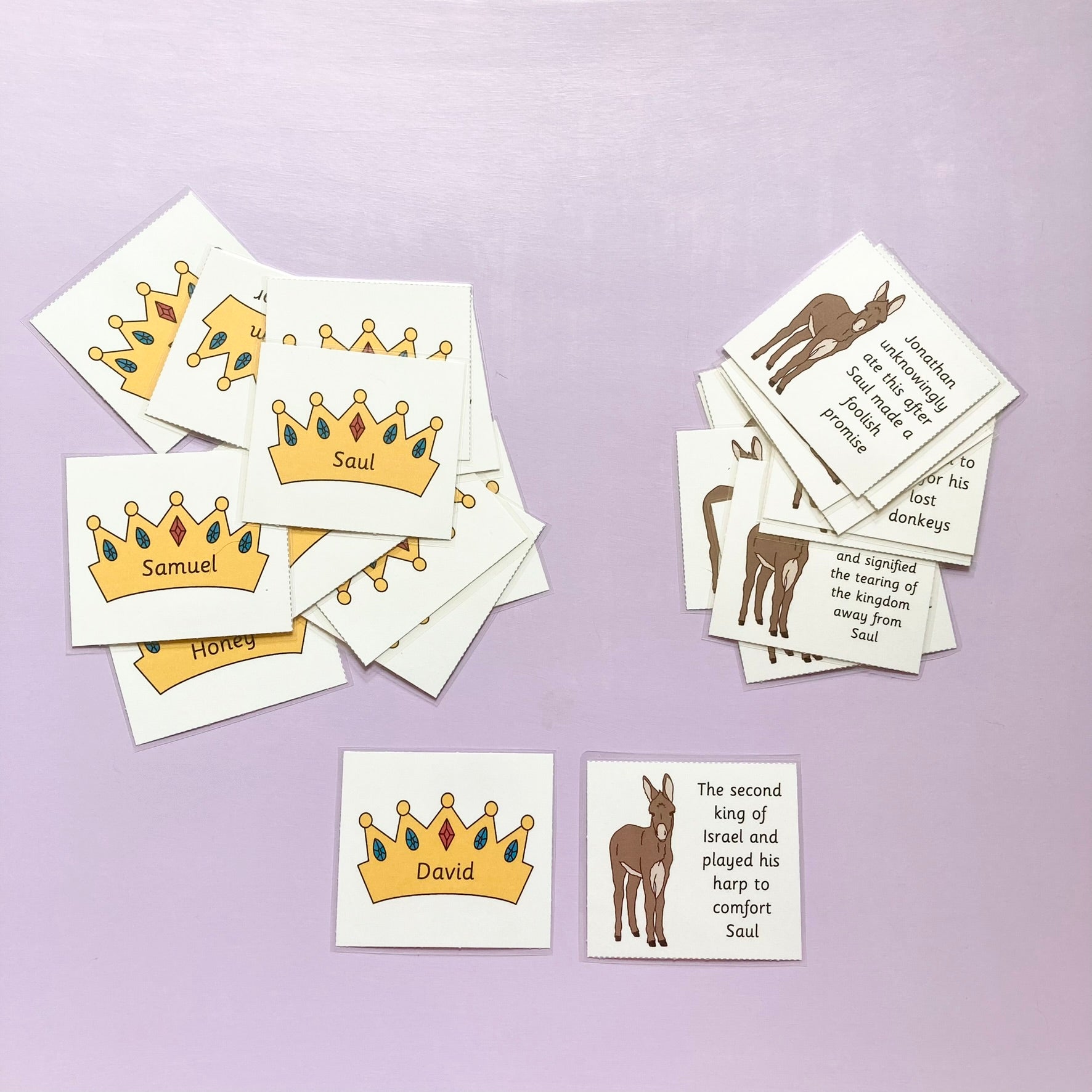 Life of Saul Matching Review Game