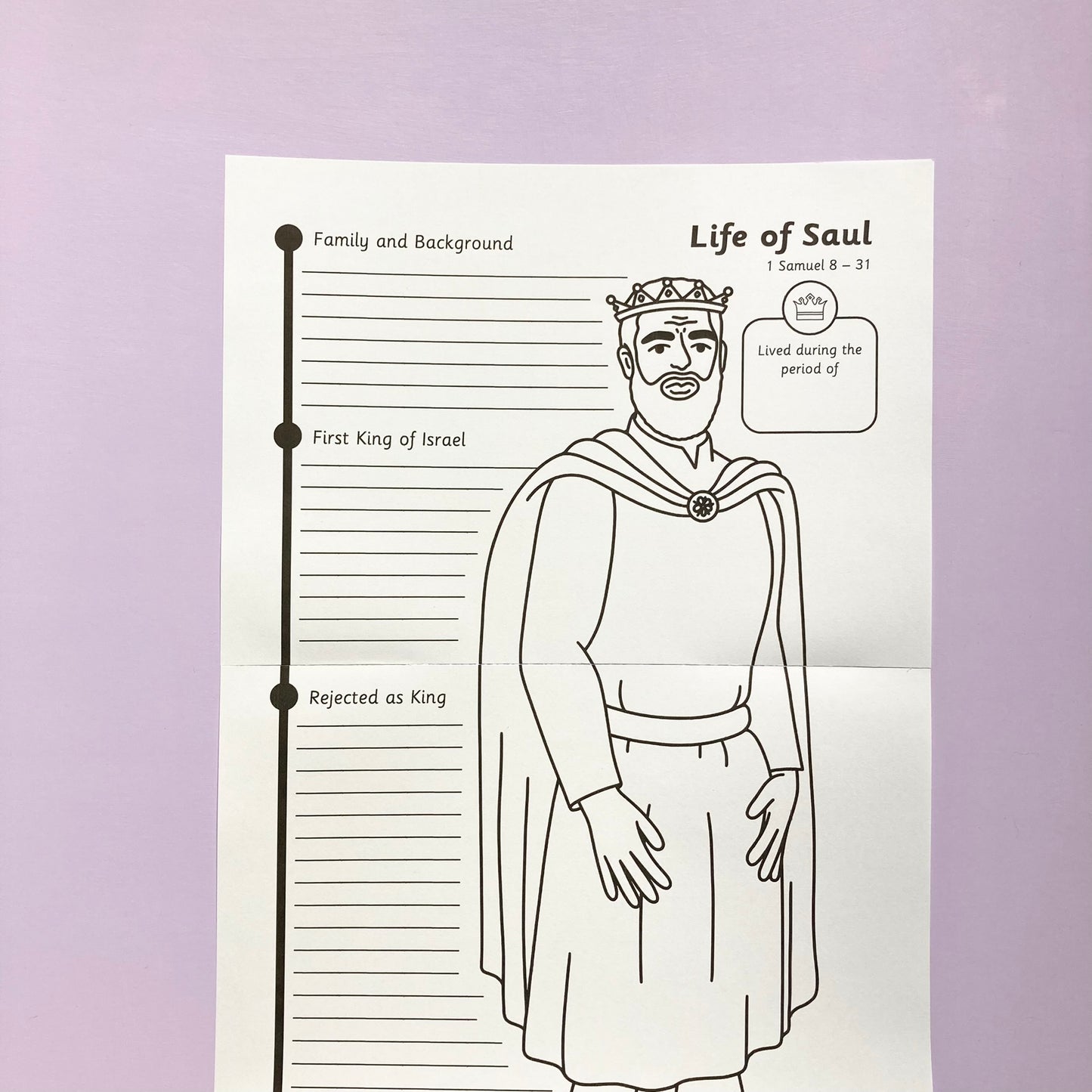 Life of Saul Bible Study Kit