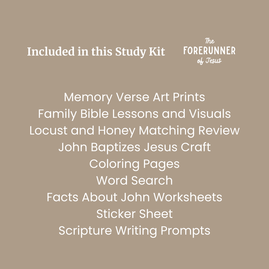 The Forerunner Bible Study Kit