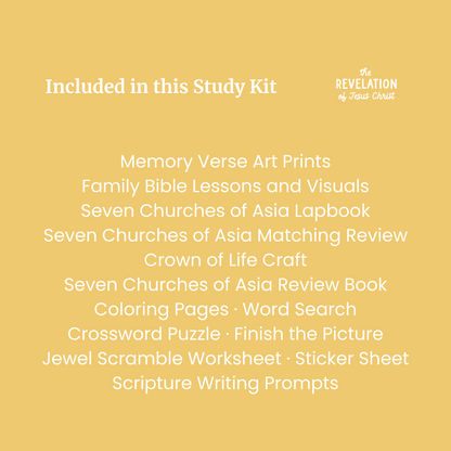 Revelation Bible Study Kit