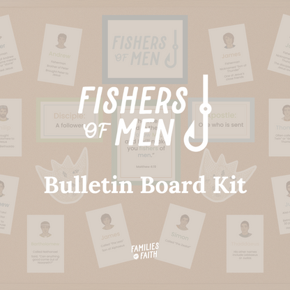 12 Apostles (Fishers of Men) Bulletin Board Kit