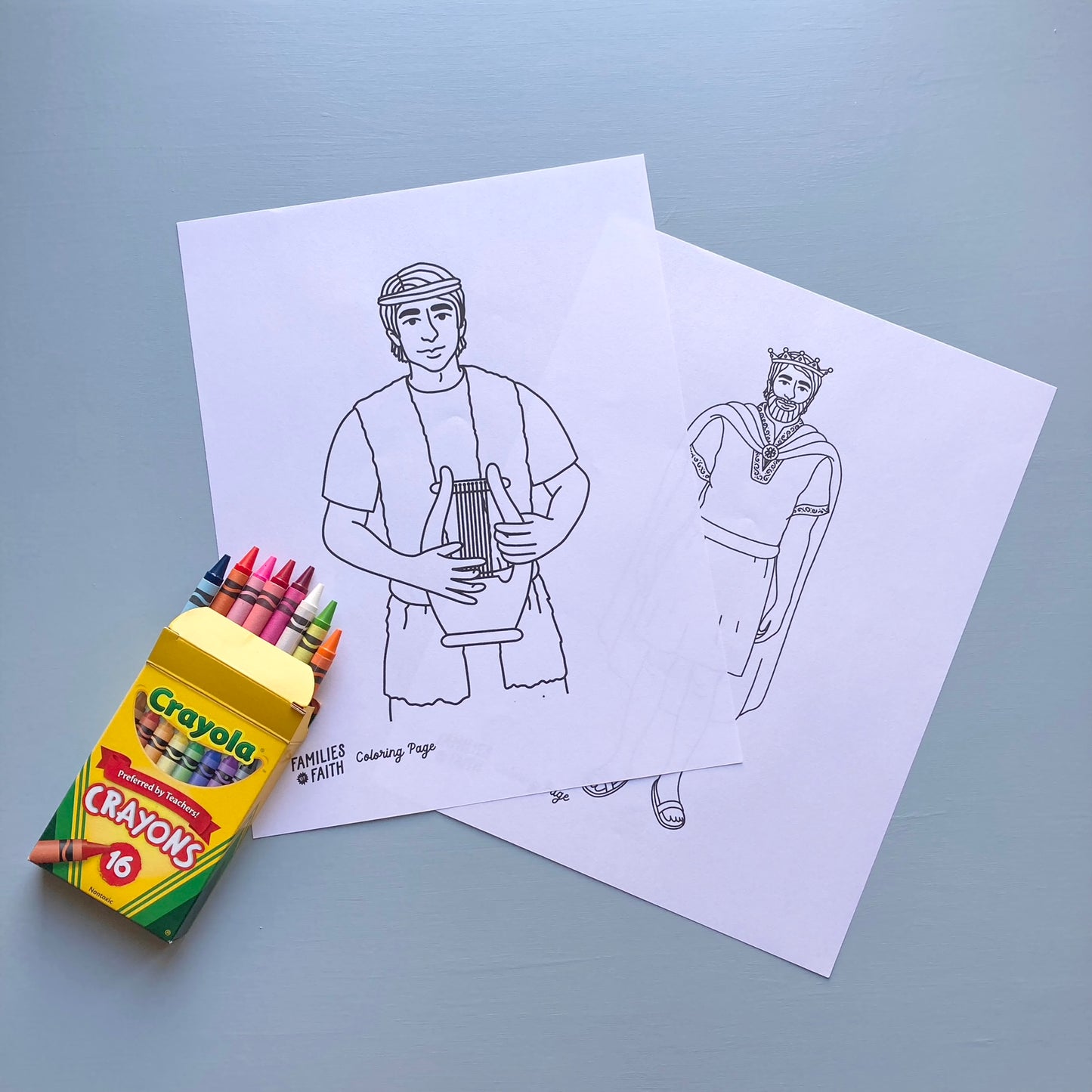 Life of David Coloring Pages