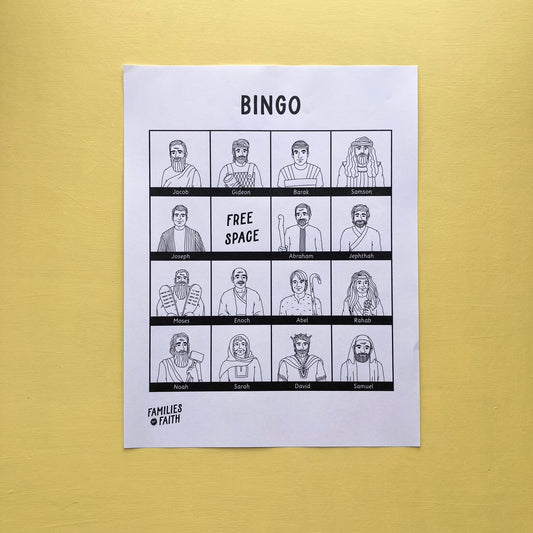 Hall of Faith BINGO