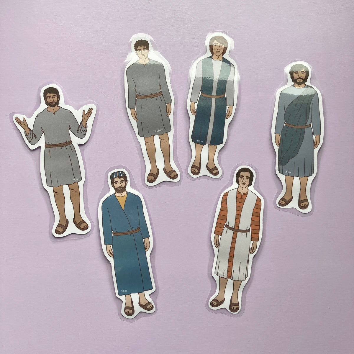 Disciples Matching 12 Apostles Visuals and Matching Game – Families of Faith