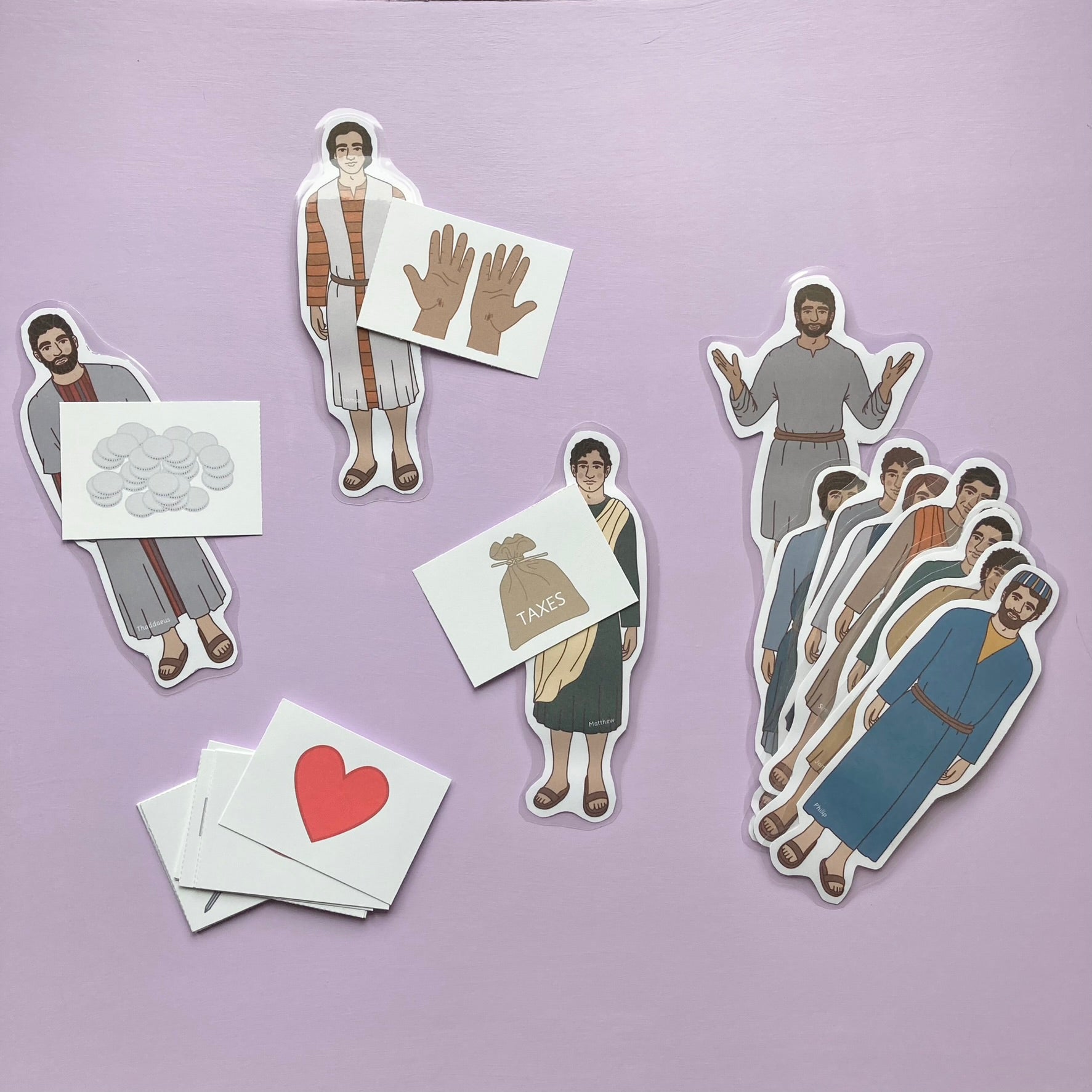 12 Apostles Visuals and Matching Game