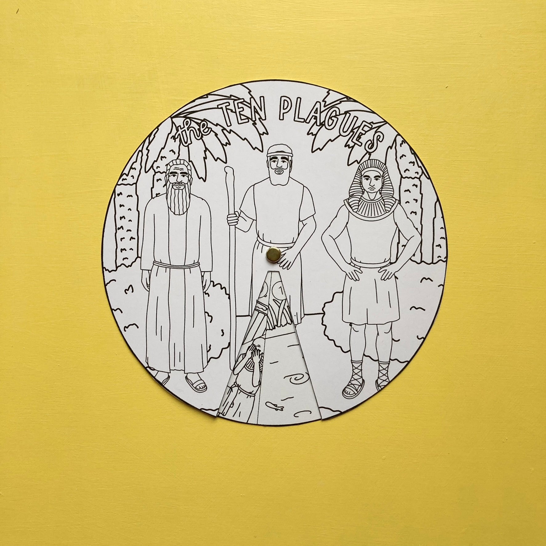 Ten Plagues Wheel