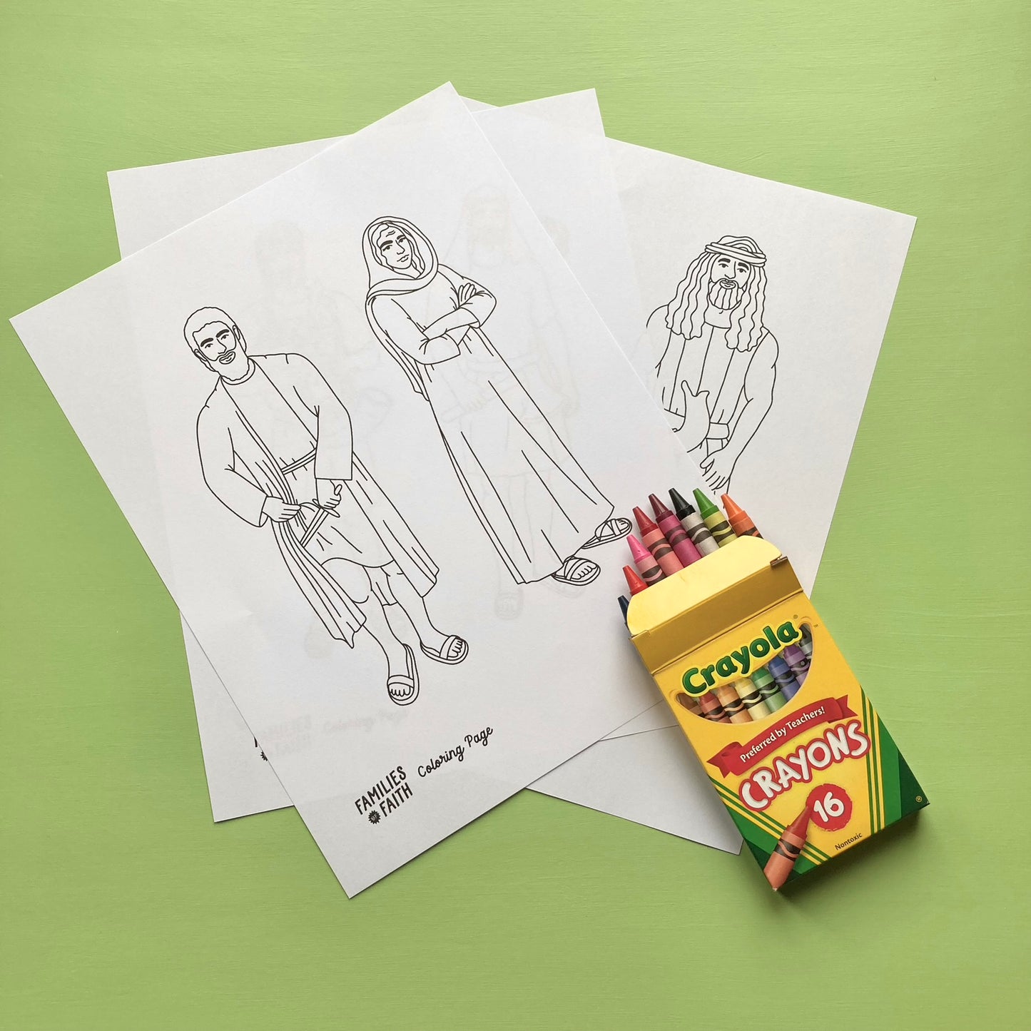 The Judges Coloring Pages